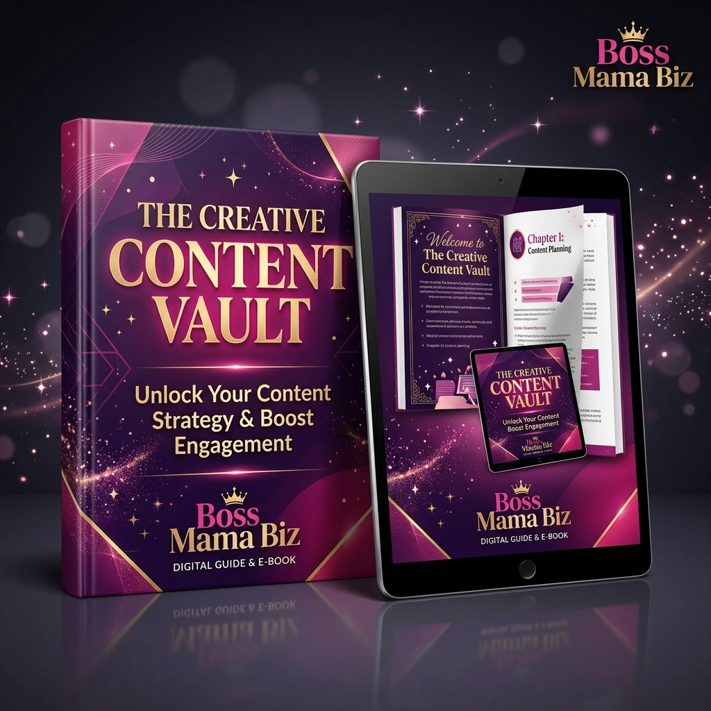 The Creative Content Vault Mockup